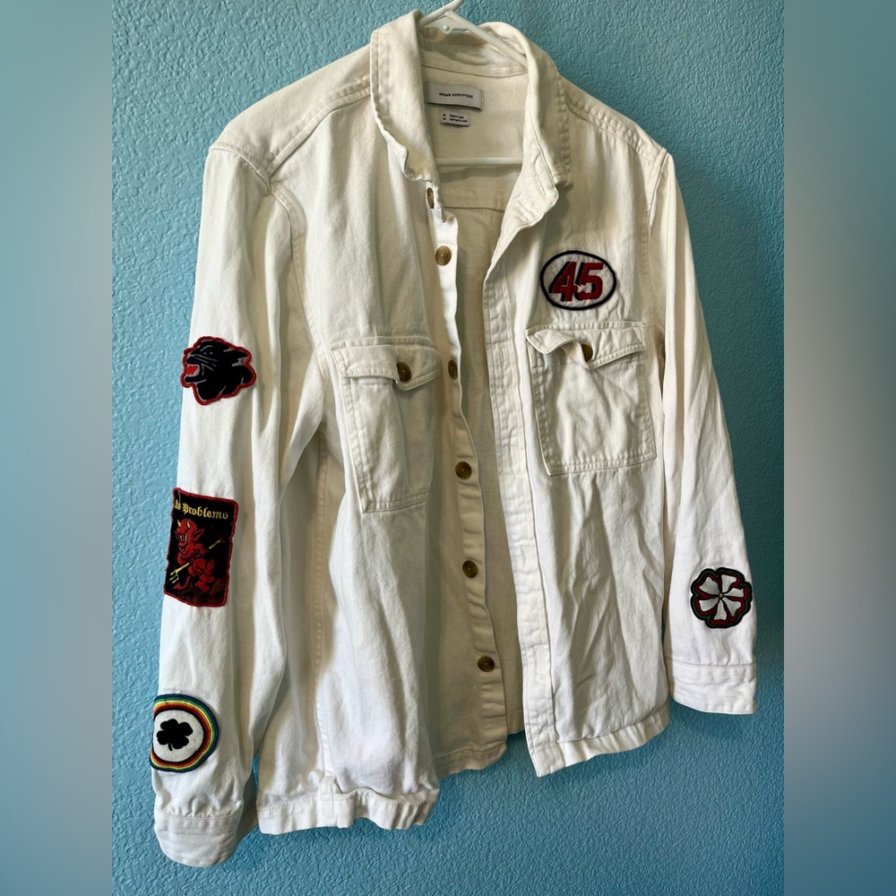 Men’s Urban Outfitters Button Up size M - White